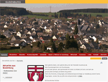 Tablet Screenshot of gusenburg.de